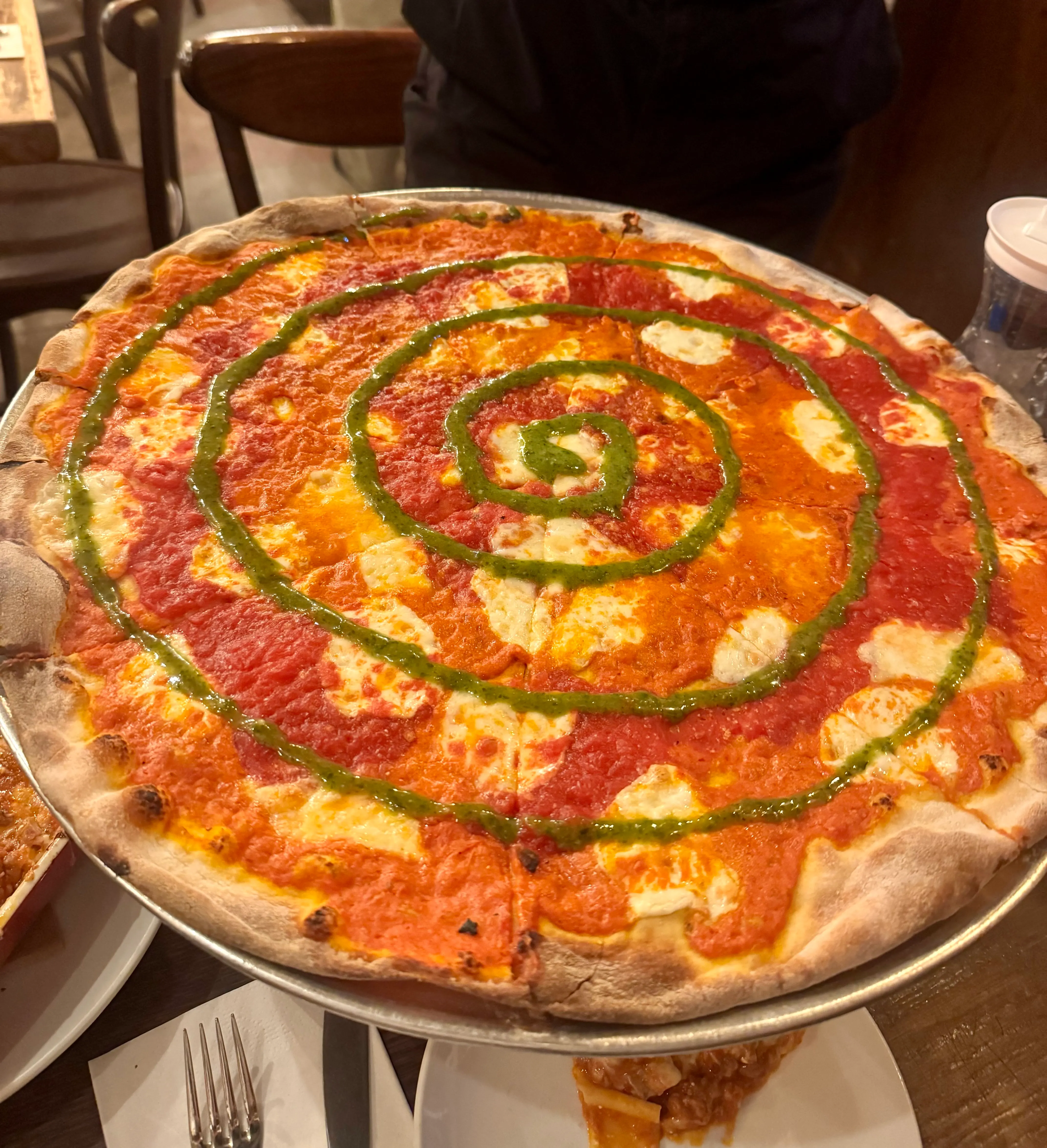 <em>Life changing tie-dye pizza from Rubirosa</em>